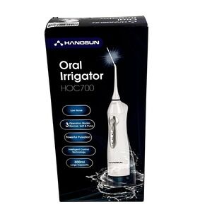 HANGSUN Oral Irrigator HOC700 Cordless Water Flosser 300ml Rechargeable